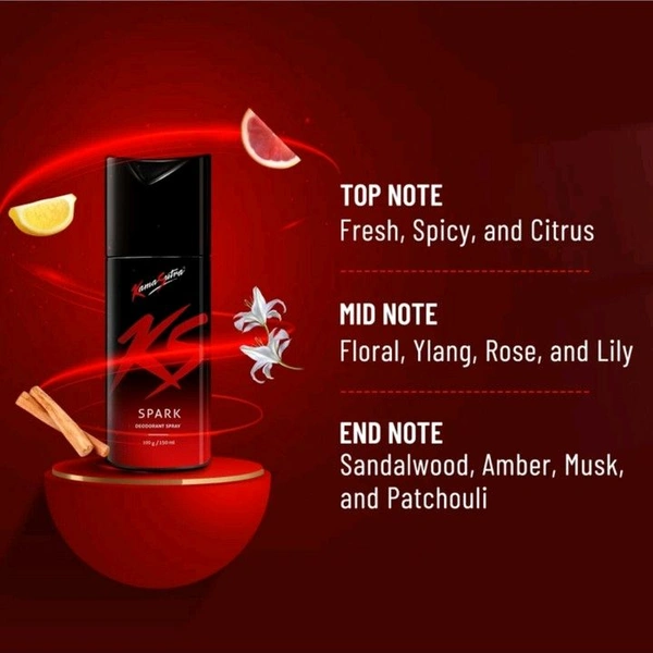 Ka Spark Deodorant Spray | Perfume 150ml