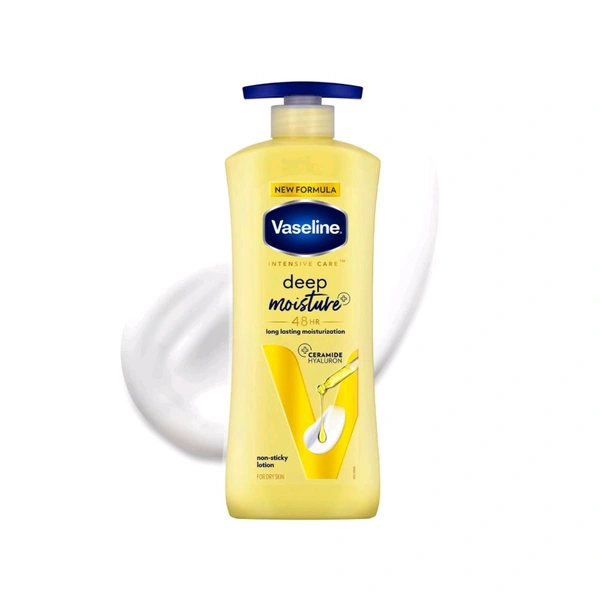 Vaseline Intensive Care Deep Body Lotion (Long Lasting Moisturization For Healthy, Glowing Skin)