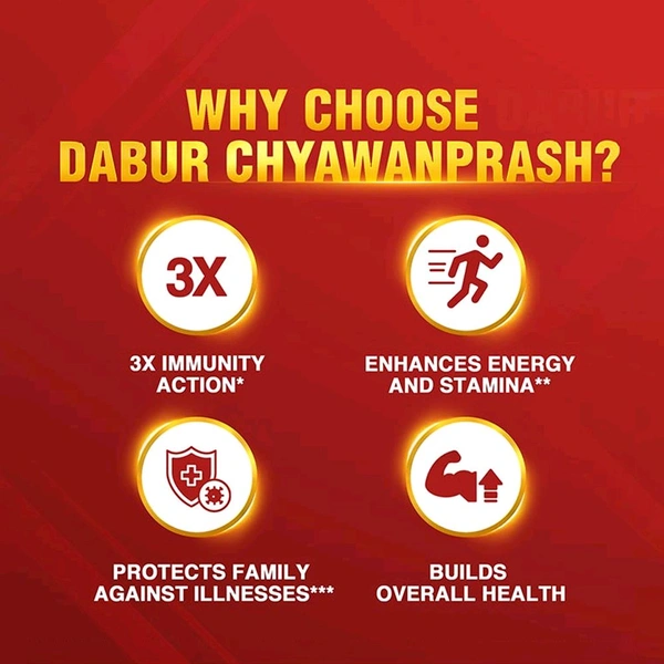 Dabur Chyawanprash 3x Immunity Action 500g