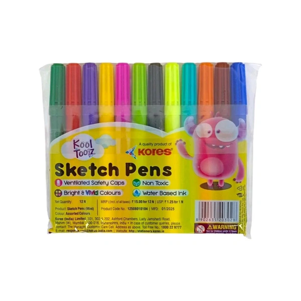 Sketch Pens -₹15
