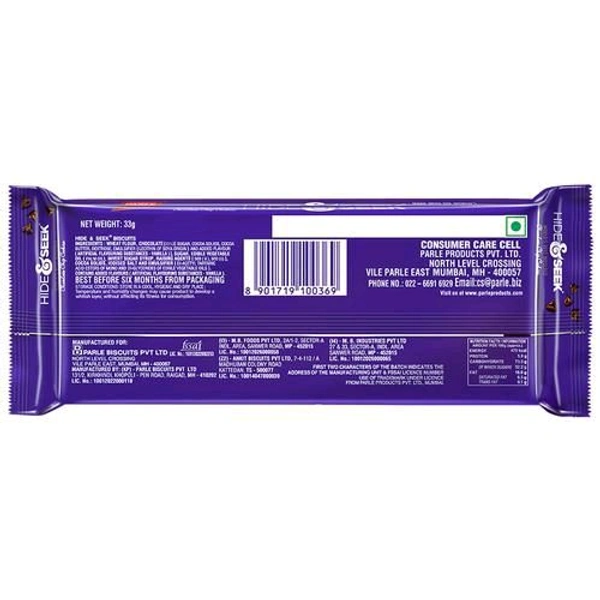 Parle Hide & Seek Choco Chip Cookies -₹10