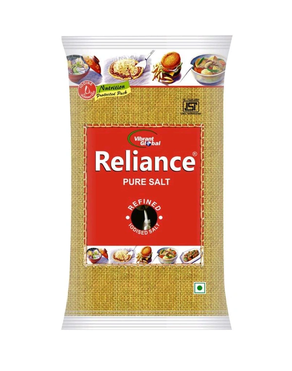 Reliance Iodised Salt -₹10 (Pack Of 25)