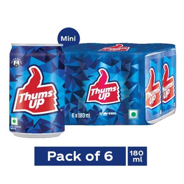 Thums Up Can (6x180ml) -₹25 