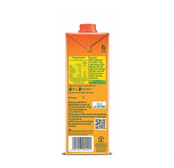 Real Juice Fruit - Pomegranate 1L