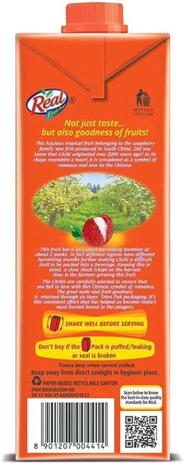 Real Juice - Litchi 1L