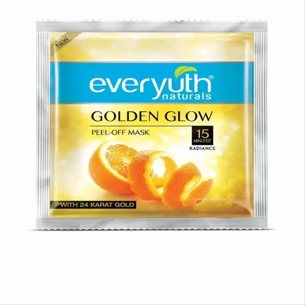Everyuth Golden Glow Peel-off Mask - ₹20 (pack Of 13)
