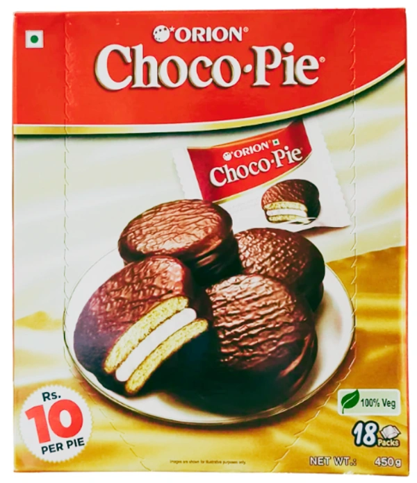 Orion Choco Pie - ₹10 - (Pack Of 18)