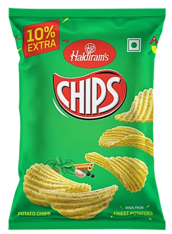 Haldiram's Chips Pudina Terat - ₹10 (Pack Of 10) - 