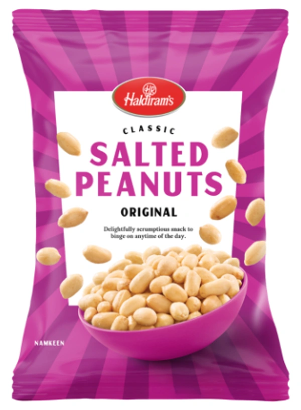 Haldiram's Salted Peanuts - ₹5 (Pack Of 12) - 