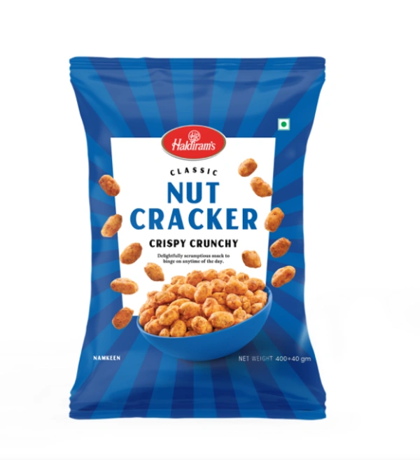 Haldiram's Nut Cracker - ₹10 (Pack Of 12) - 