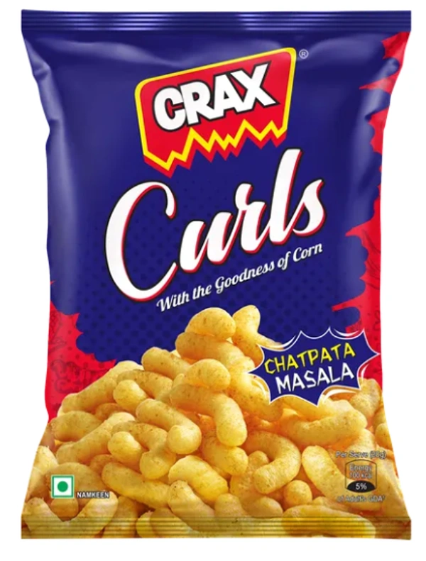 Crax Curls - ₹5 (Pack Of 12) - 