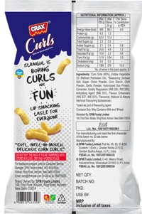 Crax Curls - ₹5 (Pack Of 12) - 