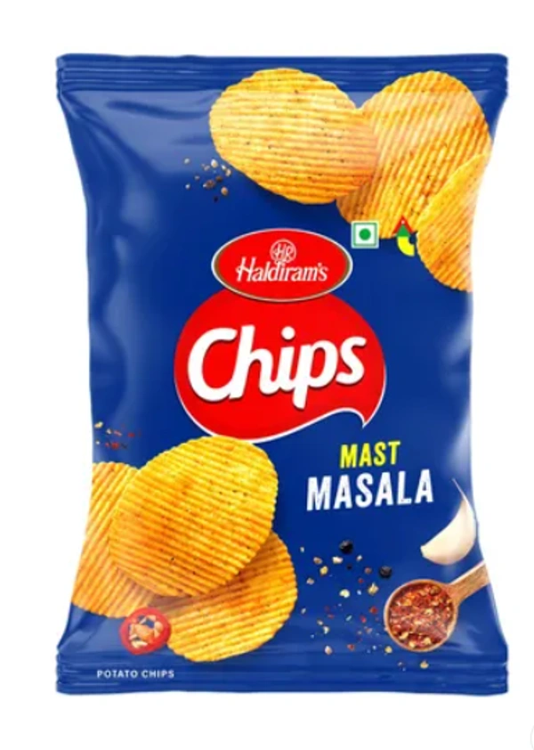 Haldiram's Chips Mast Masala - ₹10 (Pack Of 10) - 