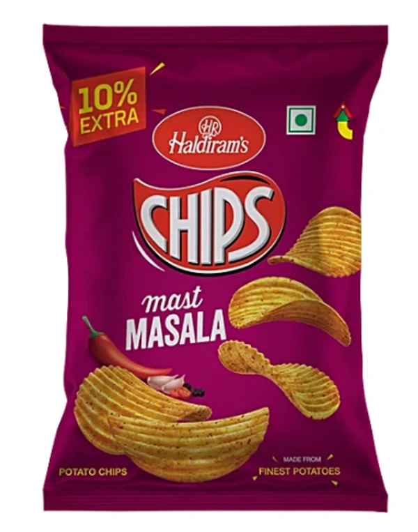 Haldiram's Chips (Tangy Tomato) - ₹5 (Pack Of 12) - 