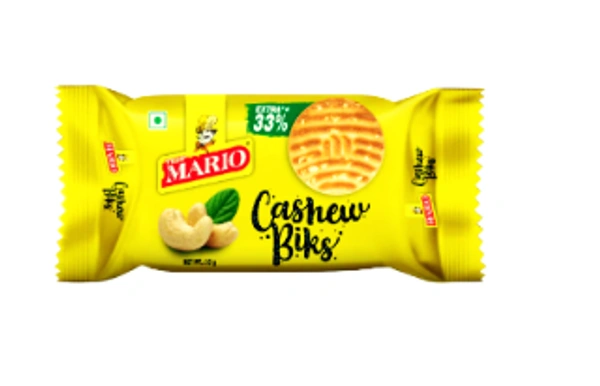 MARIO Cashew Biks - ₹10 (Pack Of 72) - 
