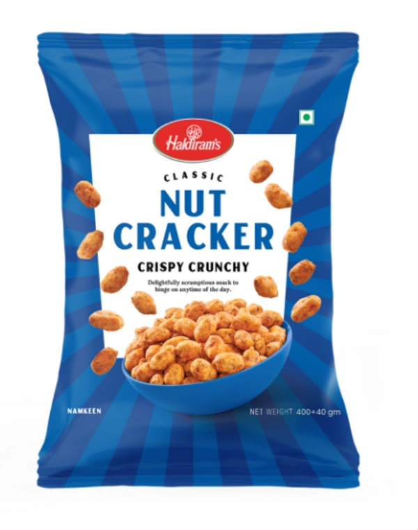 Haldiram's Nut Cracker - ₹5 (Pack Of 12) - 