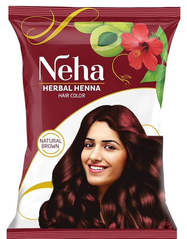 Neha Henna, Hair Color ( Natural Brown) - ₹10 