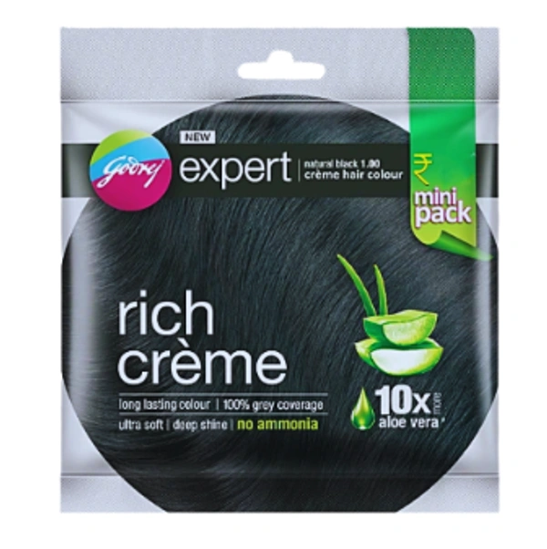 Godrej  Expert Rich Cream (Natural Black) - ₹37 (Pack Of 10) - 