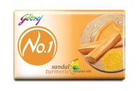 Godrej No.1 Sandel, Turmeric (5N × 100g)