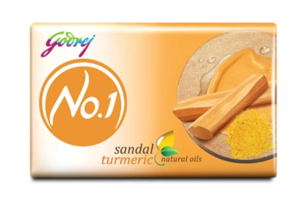 Godrej No.1 Sandel, Turmeric (4N × 47g) - ₹10
