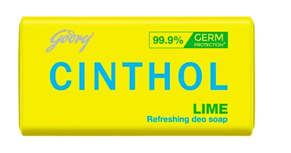 Cinthol Lime (12N × 40g) - ₹10