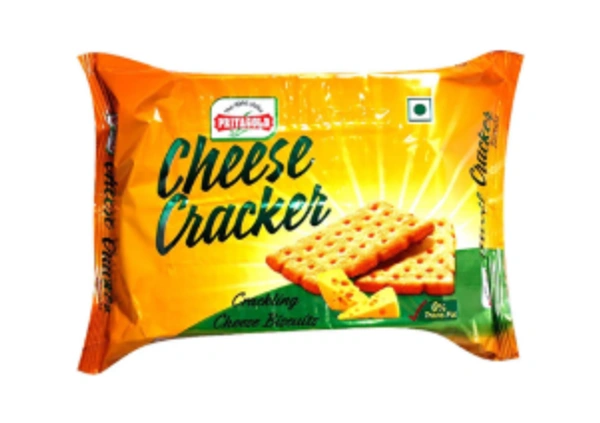 PRIYAGOLD Cheese Cracker - ₹5 (Pack Of 10)