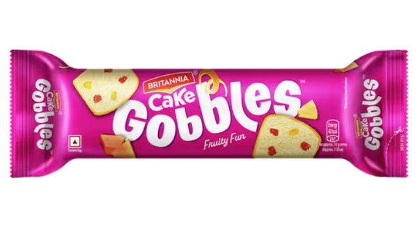 Britannia  Gobbles Fruity Fun Cake