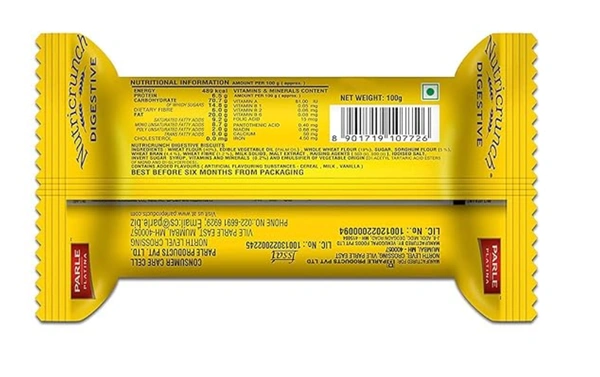 Parle Nutri Crunch Digestive, 100 gm