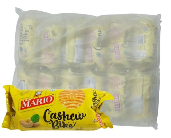 MARIO Cashew Biks - ₹10 (Pack Of 72) -