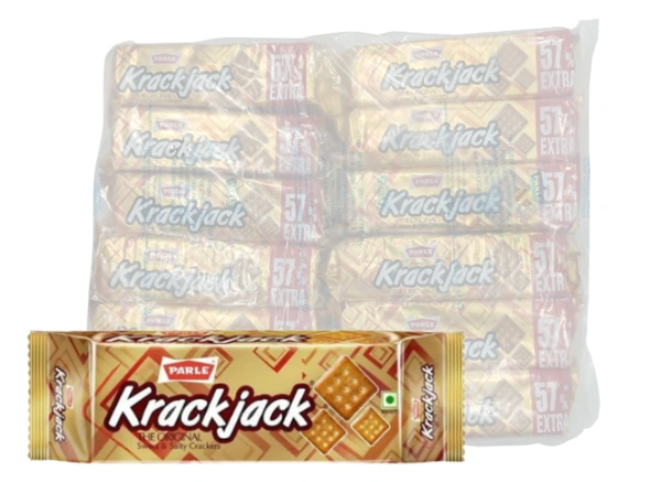 Parle Krackjack - ₹10 (Pack Of 12) - 