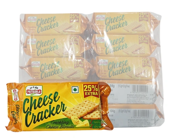 Cheese Cracker - ₹10 (Pack Of 10)