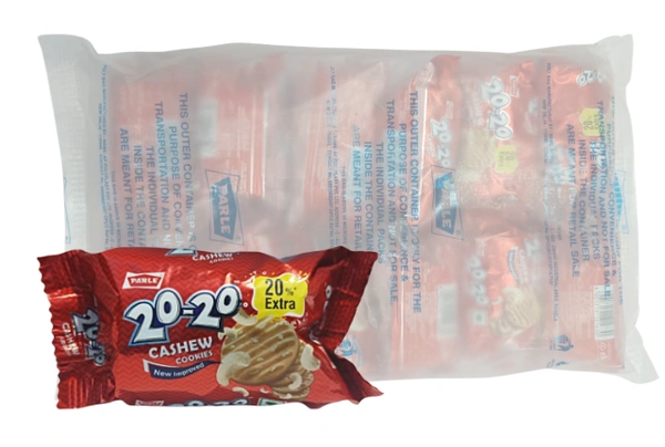 20-20 Cashew Cookies - ₹5 (Pack Of 12)