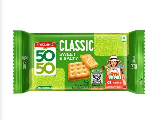 BRITANNIA 50 50 - ₹5 (Pack Of 12) - 