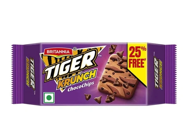 BRITANNIA Tiger Krunch - ₹5 (Pack Of 12) - 