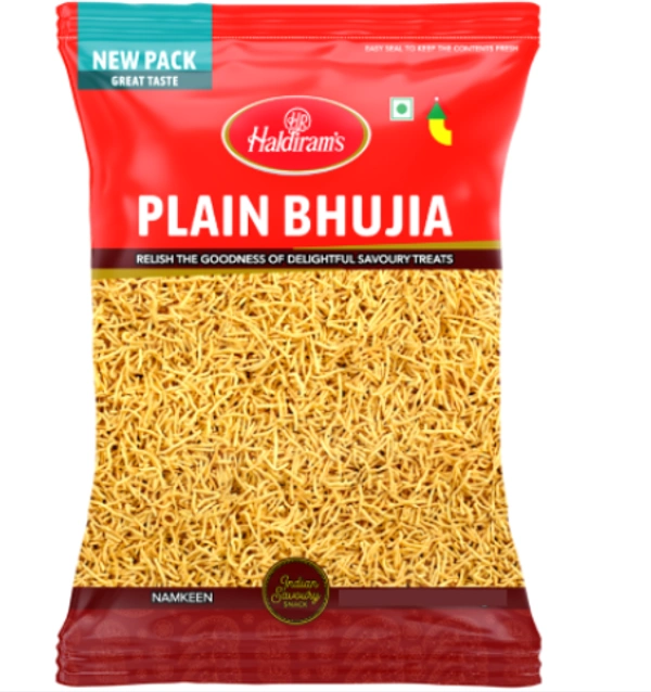 Haldiram's Besan Bhujia - ₹5 (Pack Of 12) - 