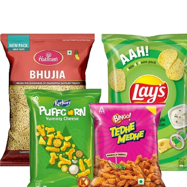 Namkeen & Chips, Packaged Food