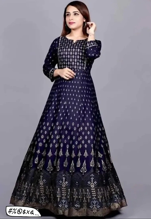 Womens Anarkali Kurt - M