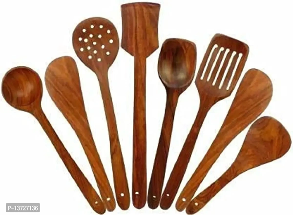 wooden kitchen tools handmade spatula13727136