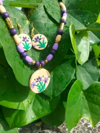 CLORNAMENTS Embroidery Necklace Set
