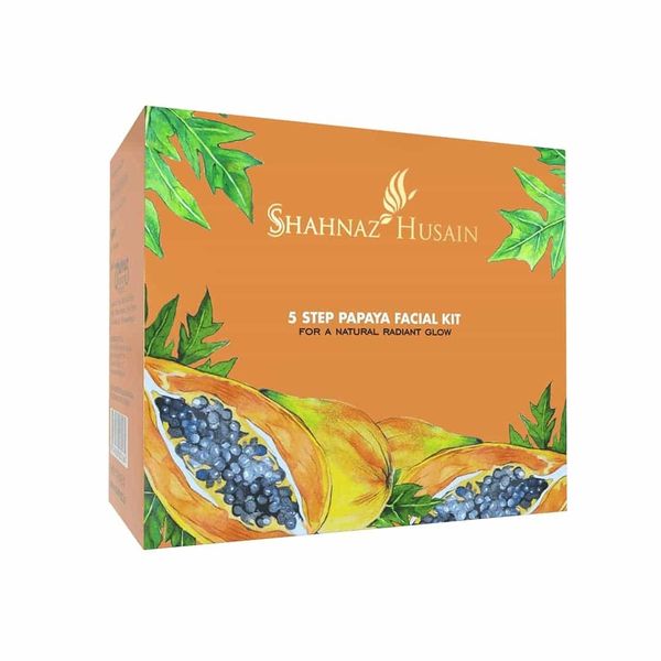 Shahnaz Husain 5 Step Papaya Facial Kit - 50GM