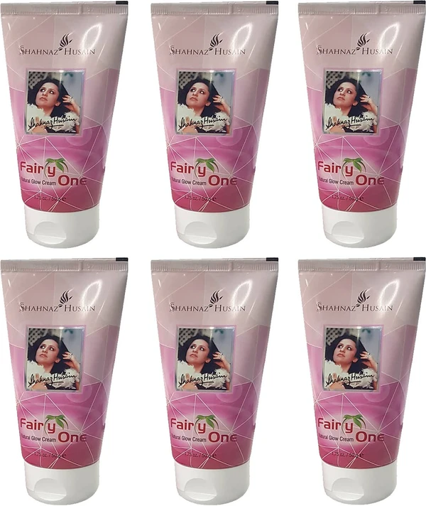 Shahnaz Husain Fairy One Natural Glow Cream 50GM (Pack of 6) (Combo Pack)