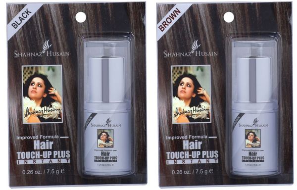 Shahnaz Husain Hair Touch-Up Plus (Black) - 7.50GM and (Brown) - 7.50GM