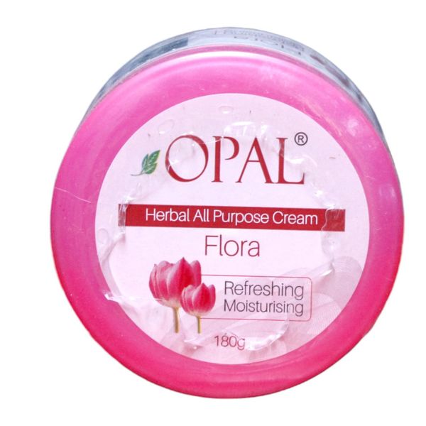 Opal Herbal Flora Cream Refreshing Moisturising Cream - 180GM	