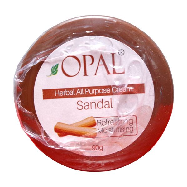 Opal Herbal Sandal Cream Refreshing Moisturising Cream - 90GM