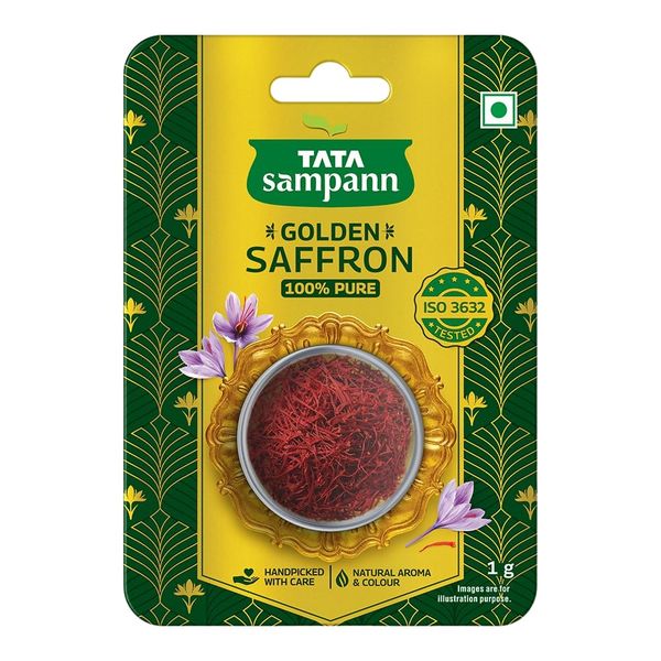 Tata Sampann Golden Saffron 100% Pure - 1GM (Pack of 6)