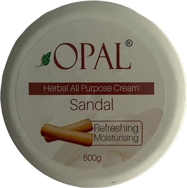 Opal Herbal Sandal Cream Refreshing Moisturising Cream - 500GM	