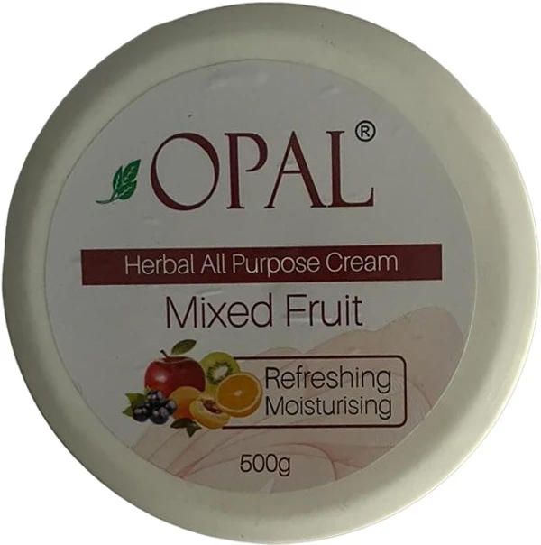 Opal Herbal Mixed Fruit Cream Refreshing Moisturising Cream - 500GM