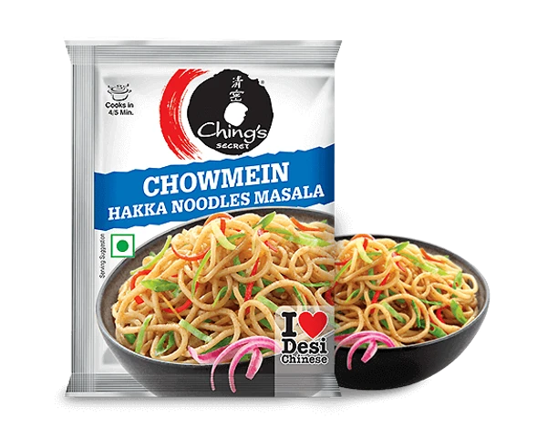 Ching's Secret Chowmein Hakka Noodle Masala - 20Gm (Pack of 10)