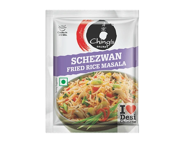 Ching's Secret Schezwan Fried Rice Masala - 20Gm (Pack of 20)