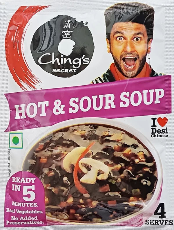 Ching's Secret Hot & Sour Soup - 55gm (Pack of 3)